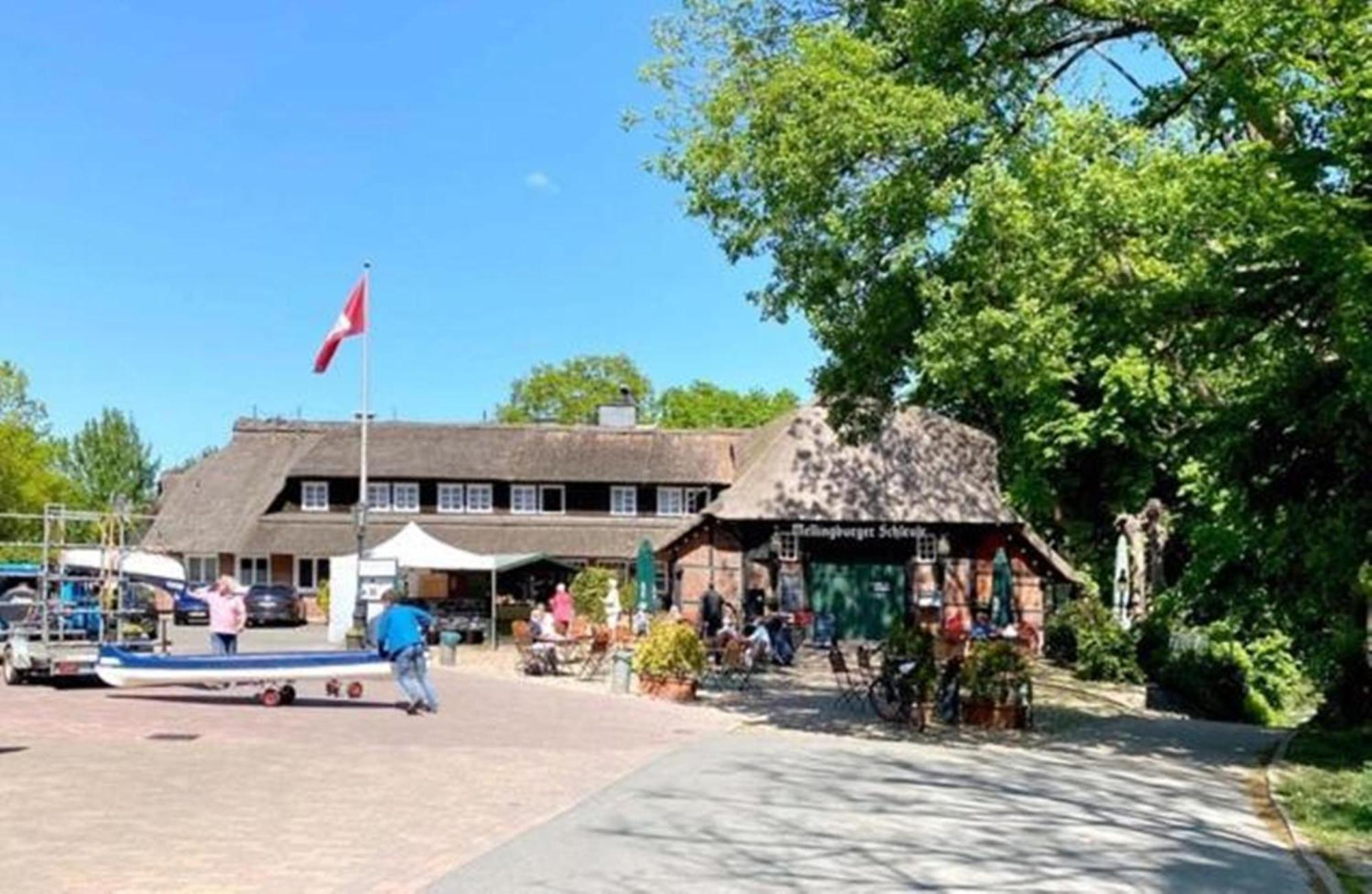 Kleinhuis Hotel Mellingburger Schleuse Hamburg Dış mekan fotoğraf